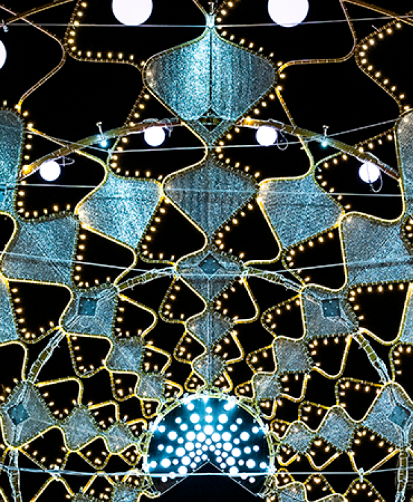 slideshow iluminação festiva